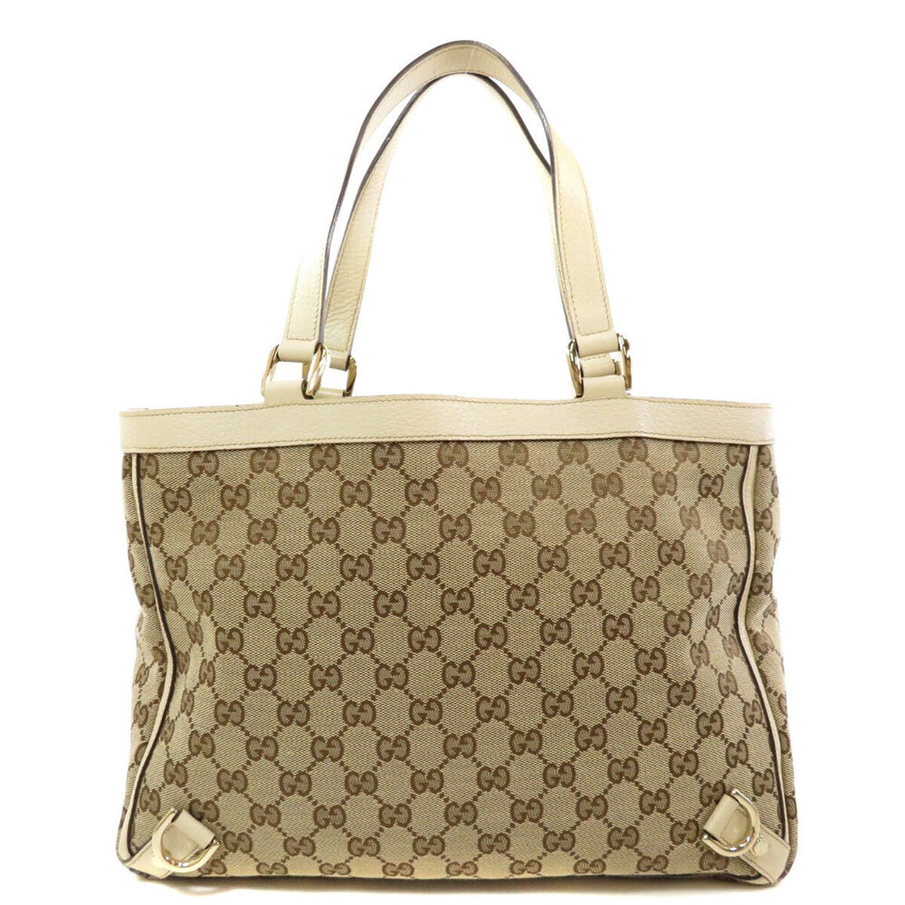 Gucci Tote Canvas Abbey Bag GG